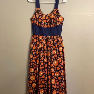 Disney The Dress Shop Orange Bird Vintage Style Dress New With Tags